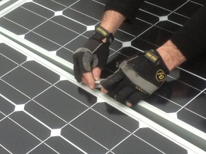 Installing PV panels